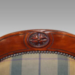 Pair of Victorian mahogany easy armchairs - Image 12