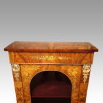 Pair of Victorian walnut pier cabinets - Image 12