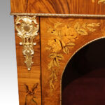 Pair of Victorian walnut pier cabinets - Image 8