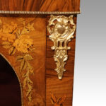 Pair of Victorian walnut pier cabinets - Image 9