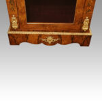 Pair of Victorian walnut pier cabinets - Image 6