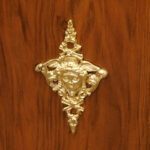 Pair of Victorian walnut pier cabinets - Image 5