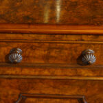 Pair of Victorian walnut bedside cabinets - Image 6