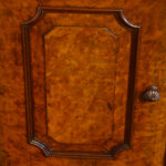Pair of Victorian walnut bedside cabinets - Image 5