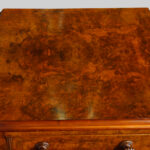Pair of Victorian walnut bedside cabinets - Image 4