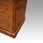 Pair of Victorian walnut bedside chests - Image 10