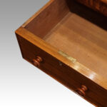 Pair of Victorian walnut bedside chests - Image 7
