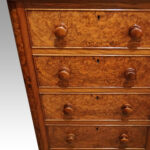Pair of Victorian walnut bedside chests - Image 10