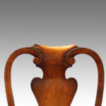 Pair of Walnut George I style armchairs - Image 4