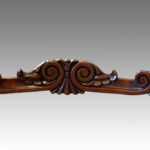 Pair of 19thc. mahogany  arm-chairs - Image 6