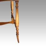 Pair of burr elm end tables - Image 5
