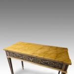 Pair of decorated console tables - Image 2
