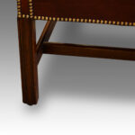 Superb pair of leather Gainsborough chairs - Image 7