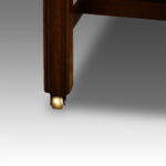Superb pair of leather Gainsborough chairs - Image 4