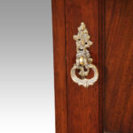 Pair of Edwardian mahogany bedside cabinets - Image 5