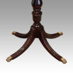 Pair of Duncan Fyffe style mahogany lamp tables - Image 8