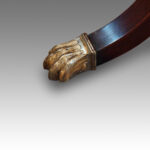 Pair of mahogany sofa end tables - Image 4
