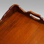 Pair of mahogany bedside tables - Image 12