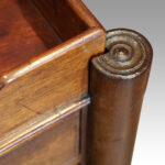 Pair of mahogany tray top bedsides - Image 7