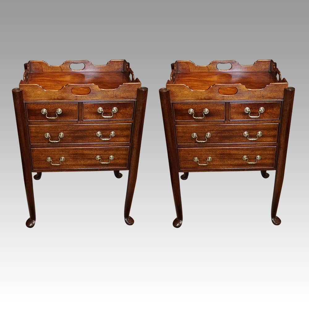 Pair-of-mahogany-tray-top-bedsides.jpg Pair of mahogany tray top bedsides - Image 1