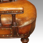 Pair of Victorian tub desk chairs - Image 7