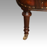 Pair of Victorian tub desk chairs - Image 4