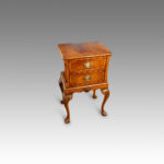 Pair of walnut bedside cabinets - Image 8