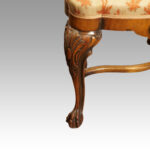 Pair of walnut side chairs manner of Daniel Marot - Image 3
