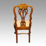 Pair of walnut side chairs manner of Daniel Marot - Image 4