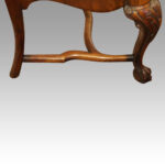 Pair of walnut side chairs manner of Daniel Marot - Image 6