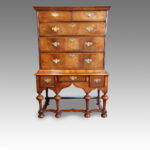Queen Anne chest on stand