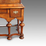 Queen Anne chest on stand - Image 3
