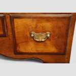 Queen Anne style walnut cabinet on stand - Image 12