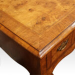 Queen Anne style walnut dressing table - Image 7