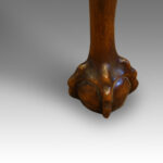 Queen Anne style walnut dressing table - Image 11