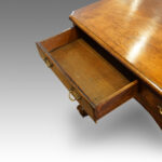 Queen Anne style walnut dressing table - Image 6