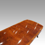 Queen Anne style walnut dining table - Image 7