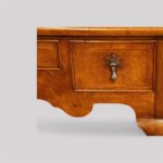 Queen Anne style walnut lowboy - Image 5
