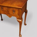 Queen Anne style walnut lowboy - Image 7