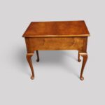 Queen Anne style walnut lowboy - Image 9