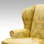 Queen Anne style wing chair - Image 7