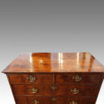 Queen Anne walnut chest - Image 6