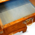 Queen Anne walnut chest - Image 9