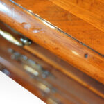 Queen Anne walnut chest - Image 8