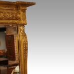Regency gilt Egyptian revival mirror - Image 5