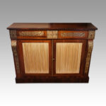 Regency brass inlaid chiffonier