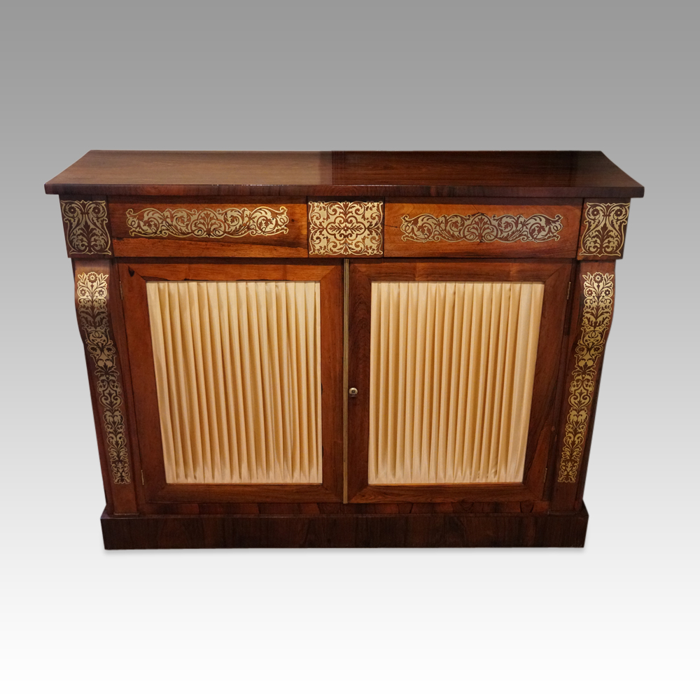 Regency-brass-inlaid-chiffonier.jpg Regency brass inlaid chiffonier - Image 1