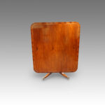 Regency brass inlaid mahogany large breakfast table