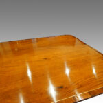 Regency brass inlaid mahogany large breakfast table - Image 5