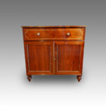 Regency brass inlaid secretaire